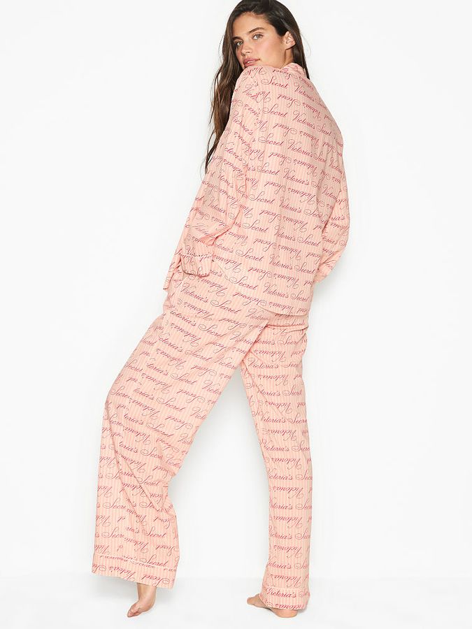 Бавовняна піжама з штанами Victoria's Secret