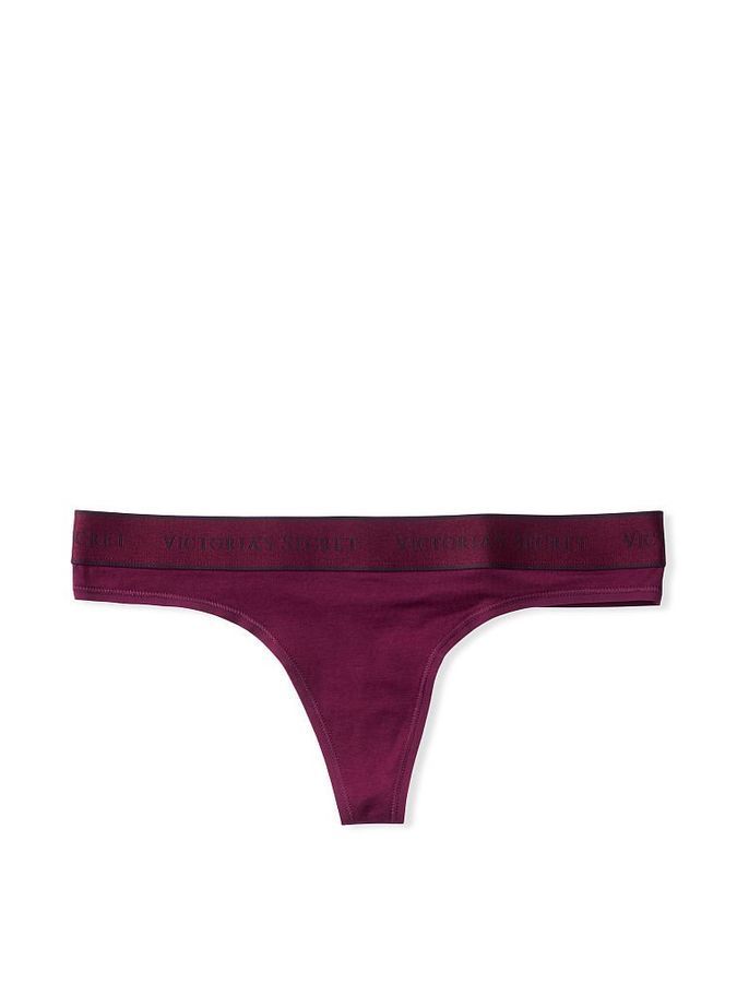 Трусики стринги Logo Cotton Victoria's Secret