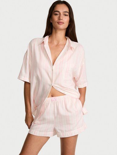 Піжама з шортиками Modal-Cotton Short PJ Set Victoria's Secret