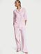 Хлопковая иіжама с штанами Cotton Long PJ Set Victoria's Secret - 1
