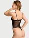 Боді Tease Sheer Stripe Lace-Trim Cupped  - 2