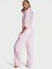 Хлопковая иіжама с штанами Cotton Long PJ Set Victoria's Secret - 2