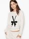 Пуловер зі стразами Stretch Fleece Crewneck Victoria's Secret - 1